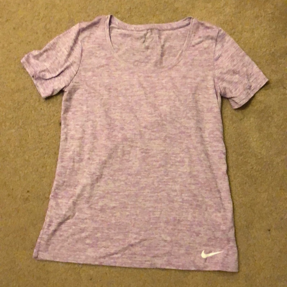 Purple nike shirt